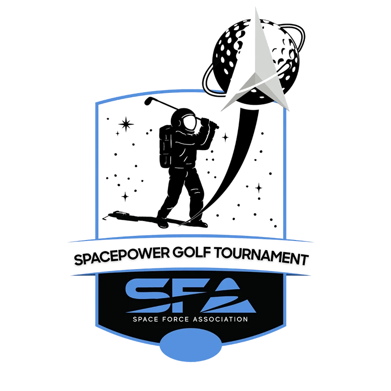 spacepower golf logo